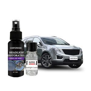 Kit Professionale per il Ripristino dei <span class=keywords><strong>Fari</strong></span> Auto: <span class=keywords><strong>Spray</strong></span> da 30ml + Rivestimento Cristallino da 10ml per Riparazione e Lucidatura dei <span class=keywords><strong>Fari</strong></span>, Ripristina come Nuovo - Product Image 1