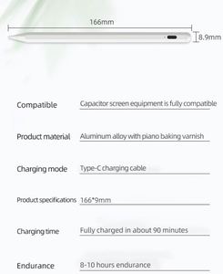 Lápiz Táctil Multifunción Activo con Punta Fina para Teléfono Móvil, Lápiz Capacitivo Genérico - Product Image 4