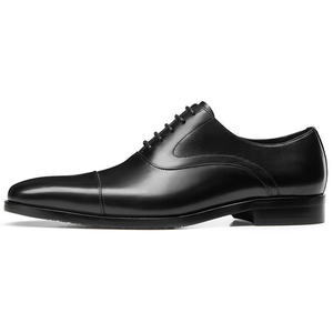 Chaussures classiques pour hommes, en cuir véritable italien de haute qualité, fabriquées à la main. Chaussures habillées et Richelieu pour hommes en cuir véritable. - Product Image 3