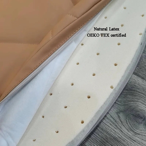 Cao Su Tự Nhiên OEKO-TEX Cấp Giấy Chứng Nhận Bông Kết Hợp Đệm Bé Chơi Mat Cạnh Giường Ngủ Chăn 2 Trong 1 Dày Lạc Đà Độn - Product Image 3