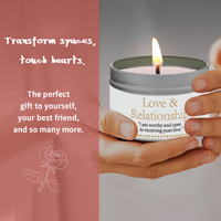 Livraison Gratuite - Cadeaux de Mariage - Articles - Bougies Parfumées à la Cire de Soja - Rose - Parfum Organique - Cadeau de Retour de Mariage pour les Invités