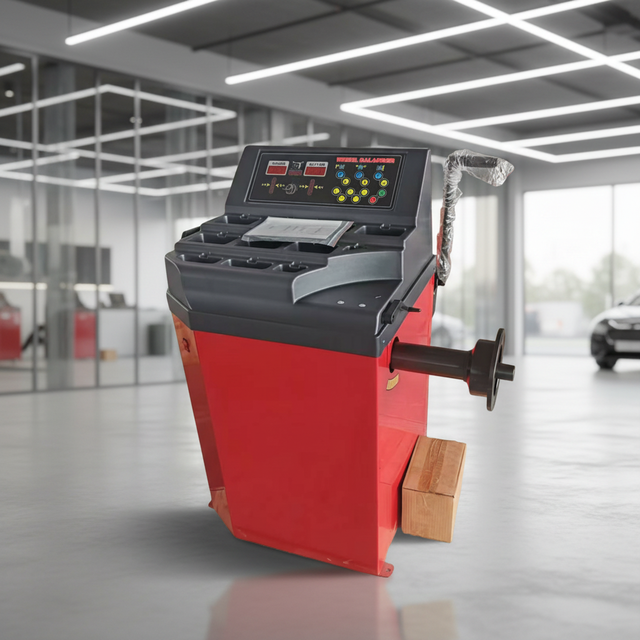 Tire Dynamic Balancing Instrument, Car Maintenance Equipment, Wheel Balancing Machine for Vehicle Calibration and Repair Shop
