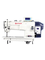 Machine à coudre zigzag industrielle MYSEW MRS5530A4, 2500 points par minute, largeur de point de 8 mm, 370 W, informatisée pour la production de cuir