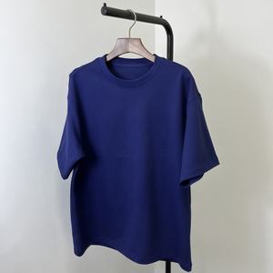 480gsm ผ้าฝ้ายเฮฟวี่เวท100% พรีเมี่ยมแห้งเร็วเป็นมิตรกับสิ่งแวดล้อมไหล่ตกเสื้อโอเวอร์ไซส์ - Product Image 2