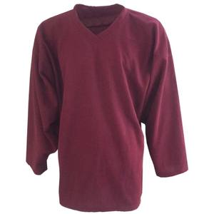 เสื้อฮอกกี้น้ำแข็งแบบเรียบสำหรับผู้ชายทันสมัย รับสกรีนโลโก้และชื่อ ระบายความชื้น ชุดฮอกกี้แบบเรียบ บริการ OEM ผลิตจากโพลีเอสเตอร์ 100% - Product Image 5