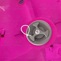 Boule miroir gonflable rose, sphère réfléchissante, décoration pour fêtes, événements, mariages, ballon miroir suspendu, grande boule disco gonflable brillante