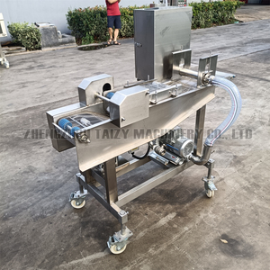 Máquina para Rebozar y Empanizar Croquetas, Sistema de Rebozado con Harina de Camarón, Máquina para Recubrir Hamburguesas y Empanadas de Carne - Product Image 5