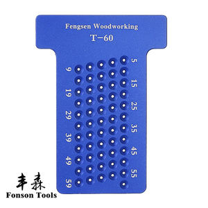 Calibrador <span class=keywords><strong>de</strong></span> marcado <span class=keywords><strong>de</strong></span> aleación <span class=keywords><strong>de</strong></span> <span class=keywords><strong>aluminio</strong></span>, <span class=keywords><strong>regla</strong></span> <span class=keywords><strong>de</strong></span> orificio para carpintería, buena calidad - Product Image 3