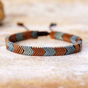 V-Shaped Arrow <b>Copper</b> Alloy <b>Bracelet</b> Adjustable Unisex Jewelry Gift - Product Image 1
