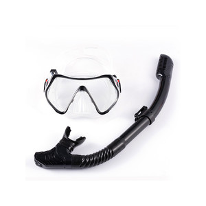 <span class=keywords><strong>Masque</strong></span> facial avec tuba en Silicone, prix d'usine bon marché, <span class=keywords><strong>masque</strong></span> de plongée et tuba bon marché pour l'entraînement - Product Image 4