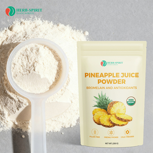 OEM USDA Organic Abacaxi <span class=keywords><strong>Fruit</strong></span> <span class=keywords><strong>Powder</strong></span> Bulk Abacaxi Suco Em Pó Bromelina Liofilizado Pó De Frutas De Abacaxi - Product Image 2
