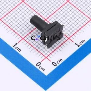 SMG-13T-H100A1 Tactile Switch SMD-4P,6.2x6.2mm Switch Single Pole Single Throw Round Button 2.5N 6.15mm - Product Image 2