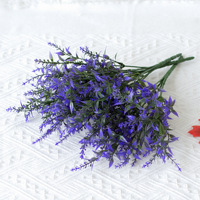 Bunga Lavender dan Gandum Buatan Dekorasi Plastik Tahan Air Tahan Lama Ramah Lingkungan Hari Valentine