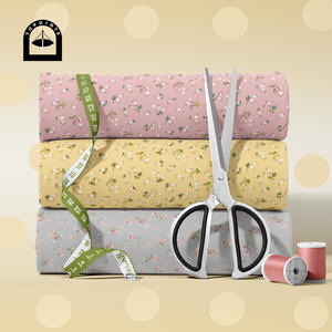 ドレスドレス女の子用プリント<span class=keywords><strong>2025</strong></span> Topointsカスタムデジタルプリント自由コットン100% 花柄プリント - Product Image 1