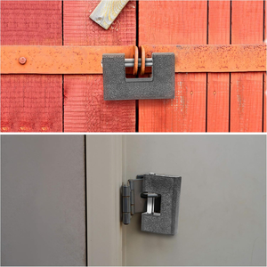 <span class=keywords><strong>Cadenas</strong></span> robuste en acier trempé monobloc - <span class=keywords><strong>Cadenas</strong></span> à anse épaisse - <span class=keywords><strong>Cadenas</strong></span> de protection pour <span class=keywords><strong>porte</strong></span> de garage - Product Image 3