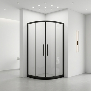 <span class=keywords><strong>Paroi</strong></span> <span class=keywords><strong>de</strong></span> <span class=keywords><strong>douche</strong></span> moderne sans cadre en verre trempé 8 mm/10 mm, étanche, en aluminium, avec <span class=keywords><strong>barre</strong></span> <span class=keywords><strong>de</strong></span> support - Product Image 1