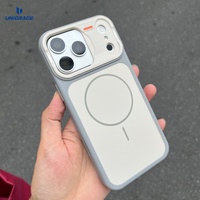 Funda Convertidora para iPhone 17 18 Pro Max, Funda Magnética Inalámbrica para Teléfono, TPU y PC