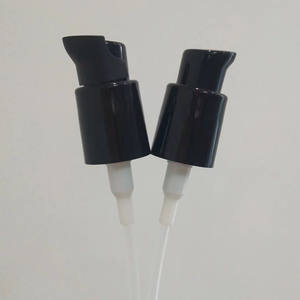Bomba dosificadora de crema blanca de PP de 20 mm (izquierda/derecha) de gran venta para botella de base de maquillaje, suero, limpiador <span class=keywords><strong>facial</strong></span>, aceite esencial - Fabricante de bombas de <span class=keywords><strong>tratamiento</strong></span> - Product Image 3