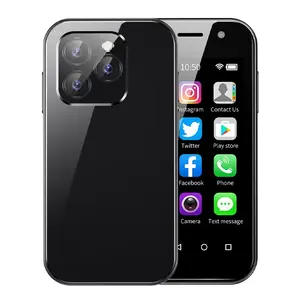 SoyesXS14 Pro ponsel pintar mini desain terbaru ramping ponsel ram 3gb rom 32gb dan grosir ponsel android 4G