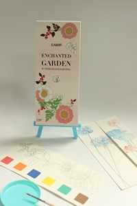 Libro de pintura de agua de educación temprana para niños personalizable al por mayor, paleta de acuarela, papel DIY, libro de relleno de Color para niños - Product Image 3