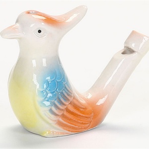 Sifflet d'oiseau en céramique artisanal, en forme d'animal, cadeau très prisé - Product Image 5