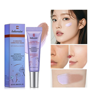 Lakerain 15ml SPF 25 Crème <span class=keywords><strong>CC</strong></span> à la Centella Asiatica Naturelle Biologique Hydratante Correctrice des <span class=keywords><strong>Rougeurs</strong></span> Éclaircissante pour Tous Types de Peau - Product Image 3