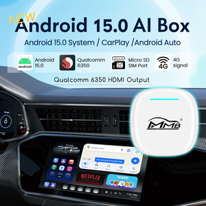 Max Ultra SM6350, Caja de TV para Auto Android 15 de 8 Núcleos, 8GB+128GB, Android Auto Inalámbrico para Netflix, <span class=keywords><strong>Play</strong></span> <span class=keywords><strong>Store</strong></span>, GPS, CarPlay, Ai Box - Product Image 4