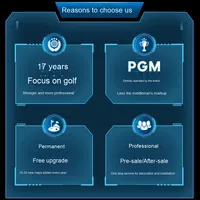 PGM Haute Vitesse 4K Laser HD 3D Image Caméra Intérieur Golf Simulateur Équipement