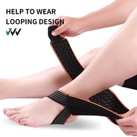 Support de cheville réglable pour le sport, sangles de compression pour la cheville, attelle de protection pour la cheville