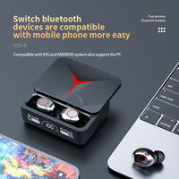 Nouveauté Écouteurs intra-auriculaires M90 Pro TWS, voix HD, réduction de bruit, indicateur LED, BT 5.0, boîte de charge sans fil, étanche IPX6