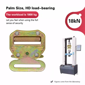 JENSAN Khóa Bằng Thép Kim Loại Tháo Nhanh Màu Đen 46Mm Tùy Chỉnh Cho Túi/Phụ Kiện Vải - Product Image 2