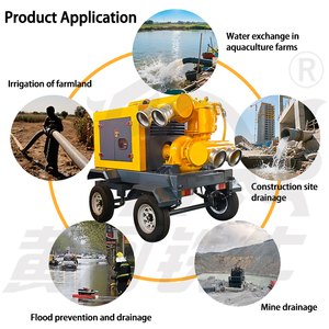 <span class=keywords><strong>Bomba</strong></span> de agua de trabajo al aire libre de hierro fundido de autosucción centrífuga autocebante de cabeza alta - Product Image 4