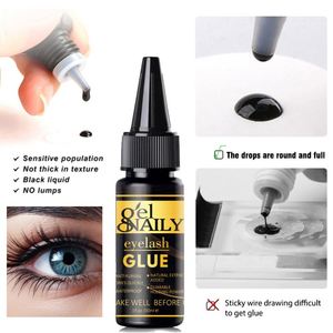 Pegamento para pestañas de gel de extensión de pestañas resistente al agua personalizado 0. 1S 2s segundos líquido para herramientas de belleza de pestañas DIY pegamento transparente para pestañas - Product Image 4