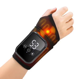 Wholesale cheap heating vibrating wristband massage belt wireless massage therapy wristband hot compress <b>hand</b> <b>massager</b> - Product Image 1