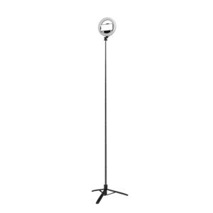 Q05S Perche à selfie pliable avec trépied et anneau lumineux, 1680 mm, télécommande Bluetooth, rotation à 360°, stabilisateur de téléphone en alliage d'aluminium et ABS pour appareil photo - Product Image 4