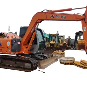 Japonya ithal hitachi ekskavatör kullanılan 7tonne ZX70 hitachi ekskavatör zaxis 70 inşaat makineleri tedarikçisi