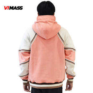 Vente chaude Poudre De Viande Mélangée avec Blanc Duckbill Cap Hoodies Brodé Réglable Cordon Capuche Pull Hoodies - Product Image 4
