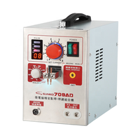 Machine de soudage par points à impulsions lumineuses LED SUNKKO 709A 70B 3.2KW pour batteries 18650, précision, garantie 1 an, 220V/110V, 7kg