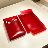 Boîte cadeau en plastique PET personnalisée, emballage de vente au détail pour bonbons, friandises et produits de collation