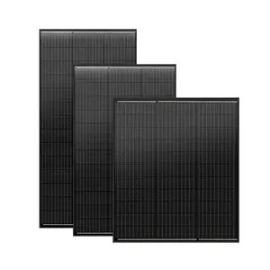 200 Watts All Black Solar Panel Monocrystalline 200 Mono Solar Panels 200w wholesale solar panels manufacturers