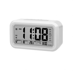 Reloj Despertador Inteligente LCD para Niños, Luz Nocturna Silenciosa, Uso en Hoteles, WiFi, Digital, Funciona con Batería, Función de Repetición, Movimiento Electrónico - Product Image 1