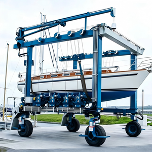 Lève-bateau mobile électrique à émissions zéro et fonctionnement silencieux de 10 tonnes pour parc de <span class=keywords><strong>wakeboard</strong></span> - Product Image 3