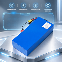 Pack de batteries au lithium personnalisé 12V 24V 36V 48V 60V 70V, batterie Li-ion rechargeable pour vélo électrique, scooter électrique, OEM ODM