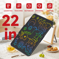 Tablette graphique HX Factory avec stylet, bloc-notes numérique, tablette d'écriture LCD, tablette d'écriture LCD 22 pouces