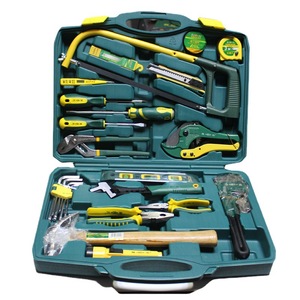 Shengda 38-Piece Water Pipe Repair Tool Set With Pipe Wrench Saw Frame Pliers Level For Home Construction - Product Image 5