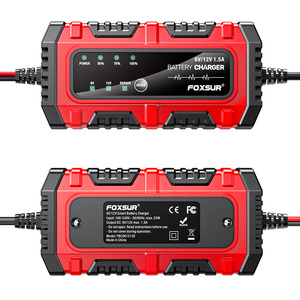 <span class=keywords><strong>Cargador</strong></span> de Batería Automático para Coche, Mantenedor de Carga Lenta Inteligente para Vehículos y Motocicletas, <span class=keywords><strong>Cargador</strong></span> de Batería de Plomo-Ácido <span class=keywords><strong>6V</strong></span> 12V 1.5A - Product Image 3