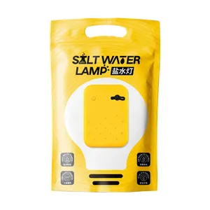 Hete Verkoop Eco-Vriendelijke Noodverlichting Zoutwateraangedreven Lamp Met Lichtslingers Draagbare Zoutwaterlamp Powerbank Voor Buiten