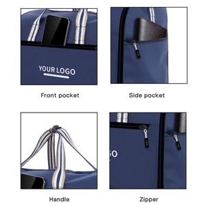2024 Factory 2 in 1 Custom logo Polyester Weekender <b>Garment</b> Suit <b>Bag</b> Convertible Carry Travel Waterproof Large GYM <b>Garment</b> <b>Bag</b> - Product Image 6