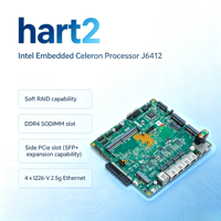 Motherboard Server Mini Intel J6412 VPN 4 Lan 2.5G NIC 1U Rack Mini Itx Pfsense Firewall Router dengan Modul TPM 2.0