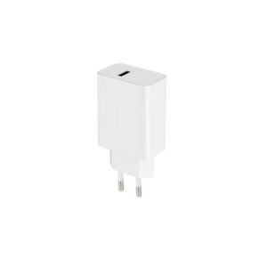 Caricatore USB 5V/2.1A bianco, ideale per caricare dispositivi elettronici come smartphone e tablet in modo rapido e sicuro. - Product Image 1